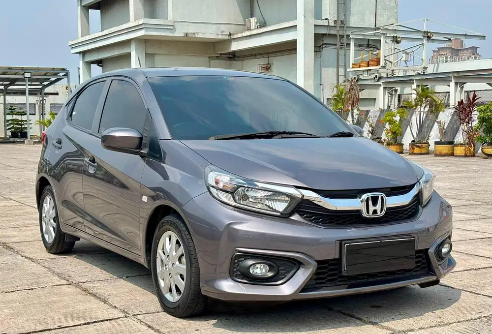 [LOW KM 30.000] HONDA BRIO E CVT 2022 GREY ISTIMEWA TT 2021 ABU AT
