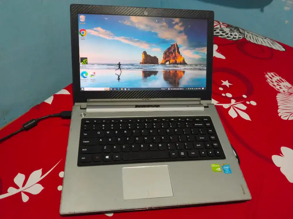 Laptop Lenovo bekas sudah upgrade