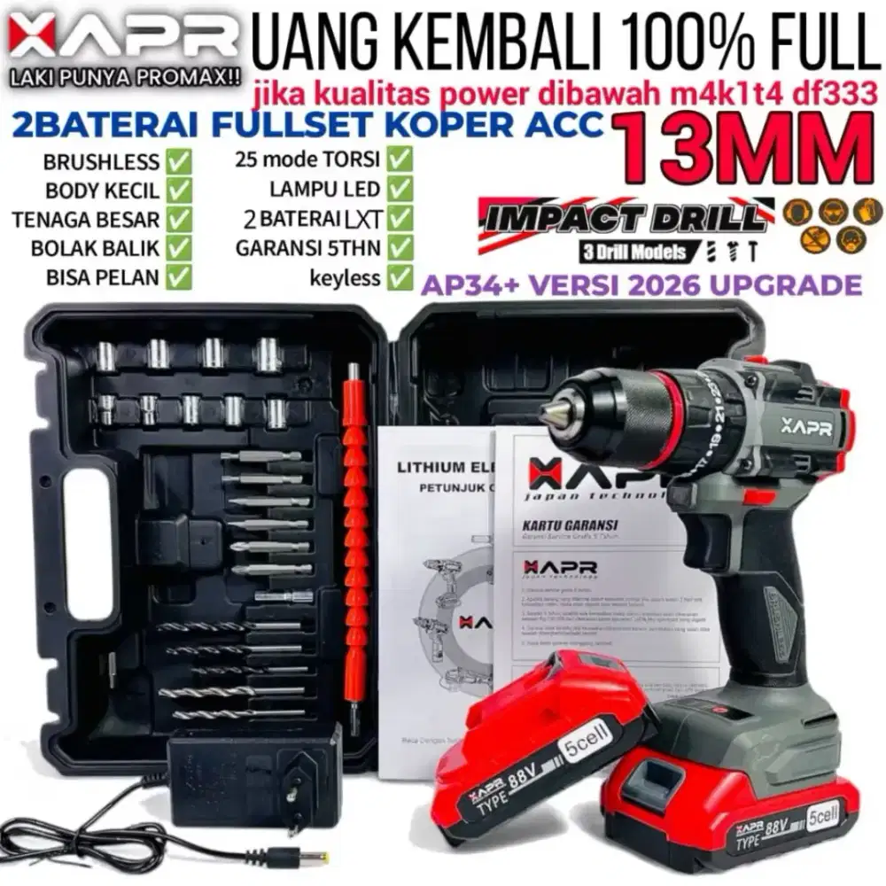 Mesin bor APR type 34+