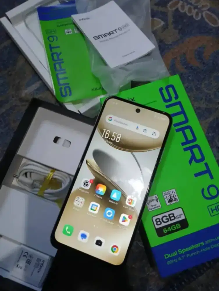 Infinix smart 9HD ram 4+4/64