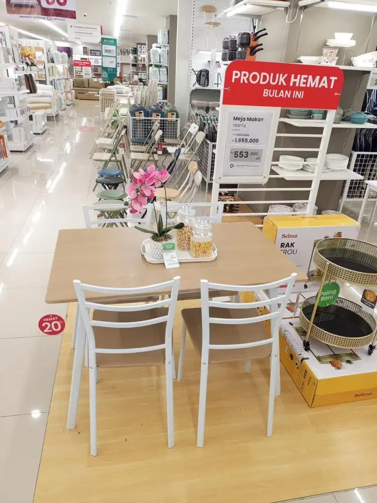 MEJA MAKAN SET HARRIS