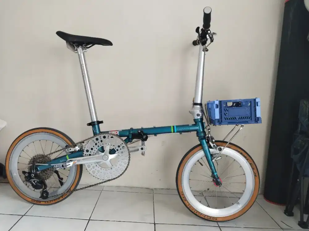 sepeda lipat fnhon gust 16+ murah
