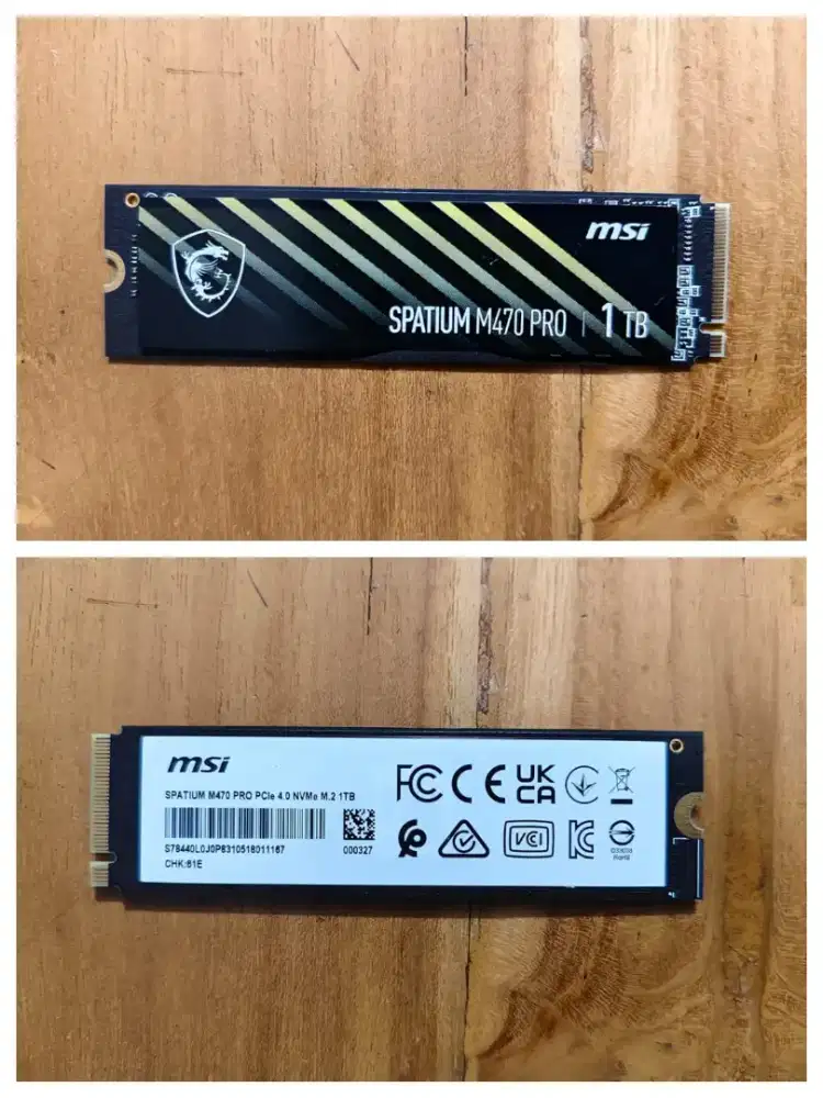 SSD MSI SPATIUM 1 TB GEN 4, GEN 3