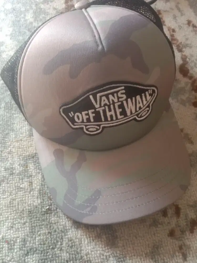 Topi vans jaring original pembelian di vans original store PVJ baru