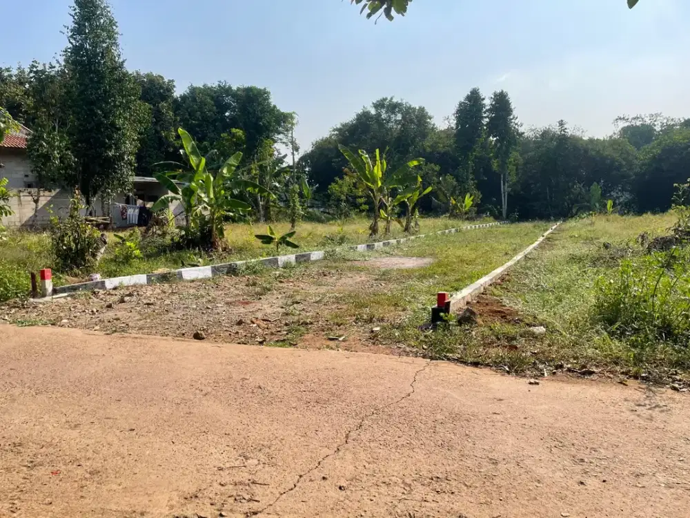 Tanah 1Jtan/m SHM Siap Balik Nama di Setu - Cocok Invest/Hunian - 8 Menit Tol Burangkeng