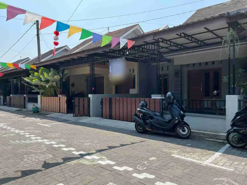 rumah cluster siap huni dekat Luwes gentan