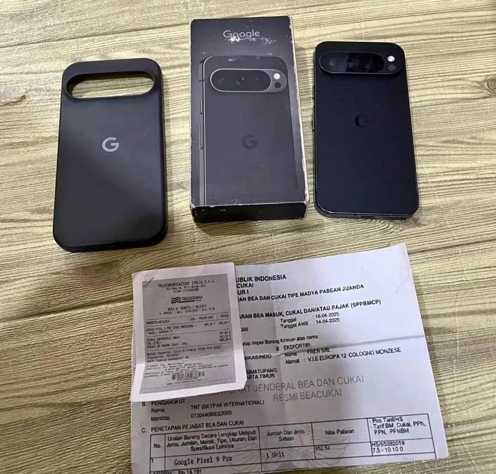 Google Pixel 9 Pro Terdaftar Beacukai Resmi Bukan Rewrite Ada Notanya