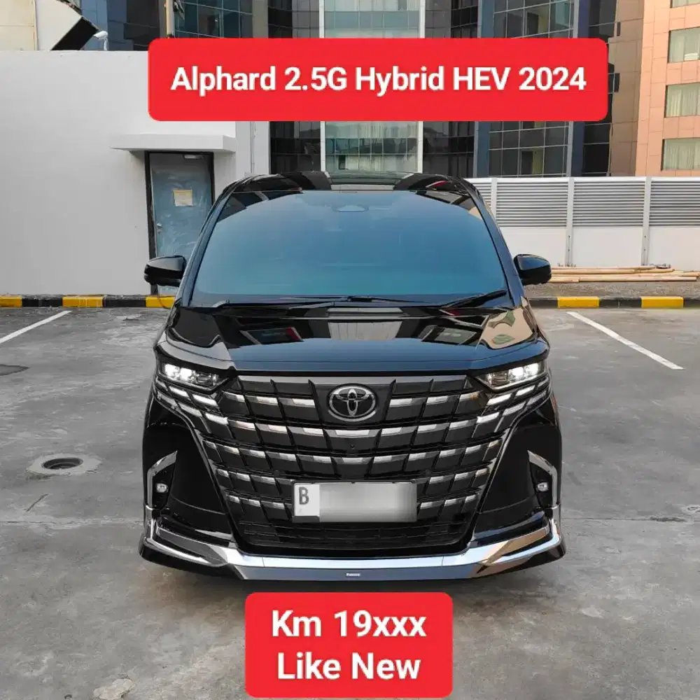 Toyota Alphard 2.5G Hybrid Modelista 2024