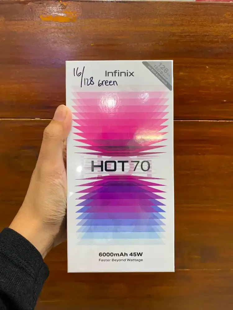 Infinix hot 70 16/128gb new