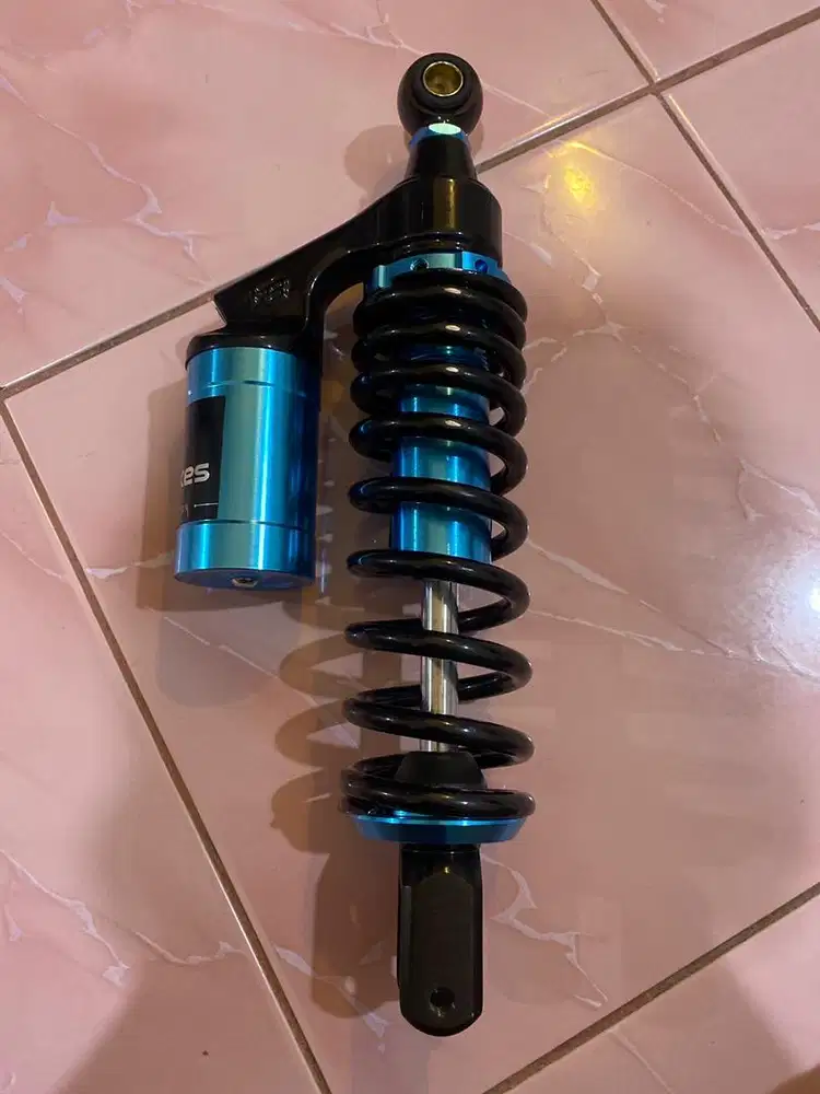 ShockBreaker Belakang Black Ice Blue 98 FastBikes 310mm