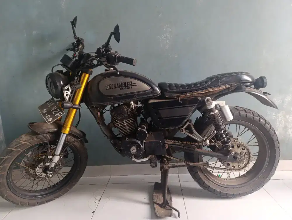 custom Scrambler basic megapro