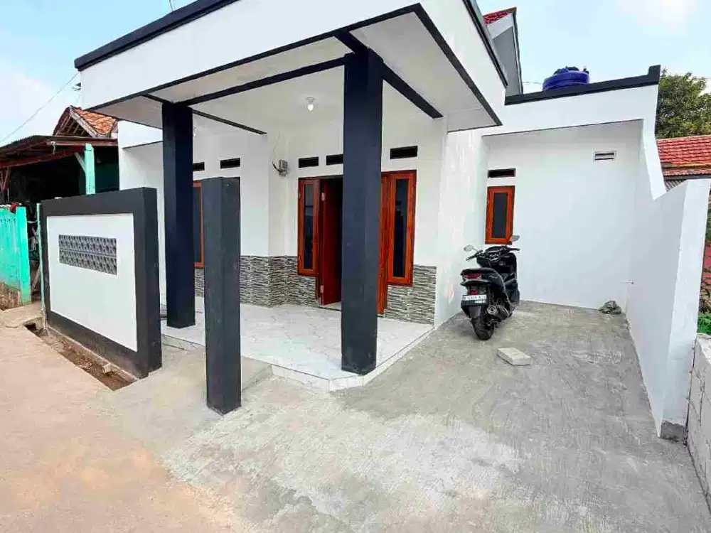 Rumah kampung minimalis modern idaman setiap keluarga murah di mustika sari Bekasi kota