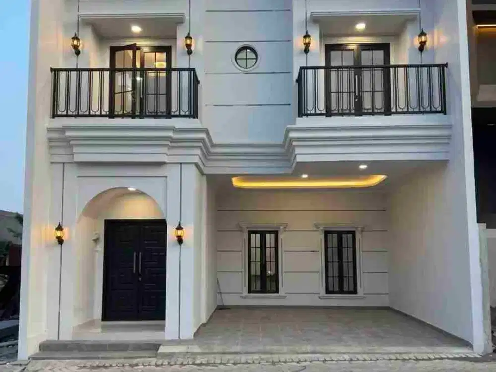 Rumah mewah siap huni dalam townhouse