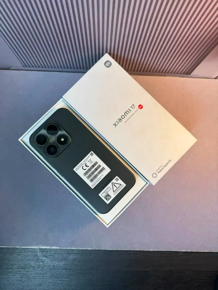 Xiaomi 17 12/512gb Resmi Indo Black