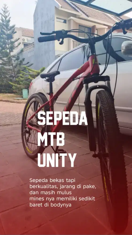 Sepeda MTB (mountain bike) bekas tapi berkualitas