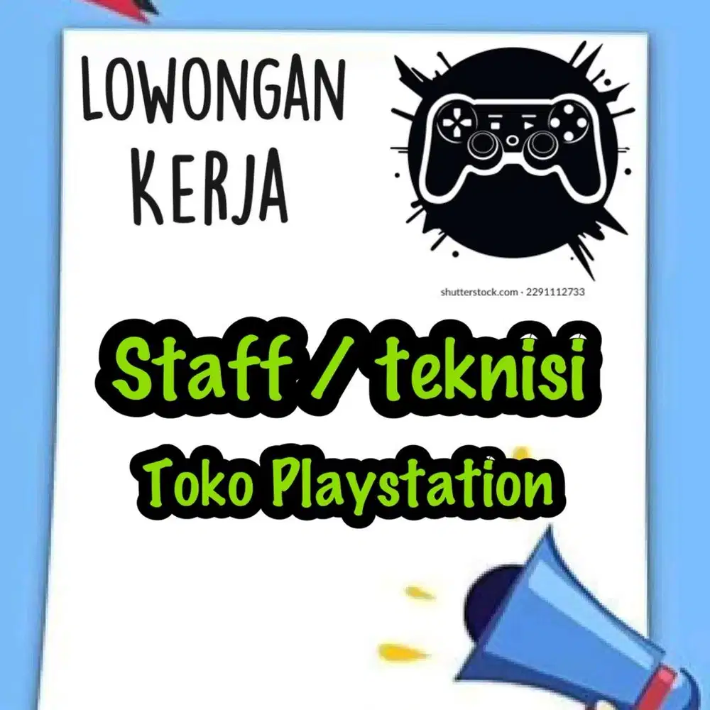 Lowongan Staf teknisi Toko