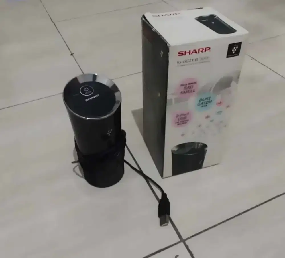 Sharp Car Air Purifier Plasmacluster IG-GC2Y-B Used Normal - Price PAS