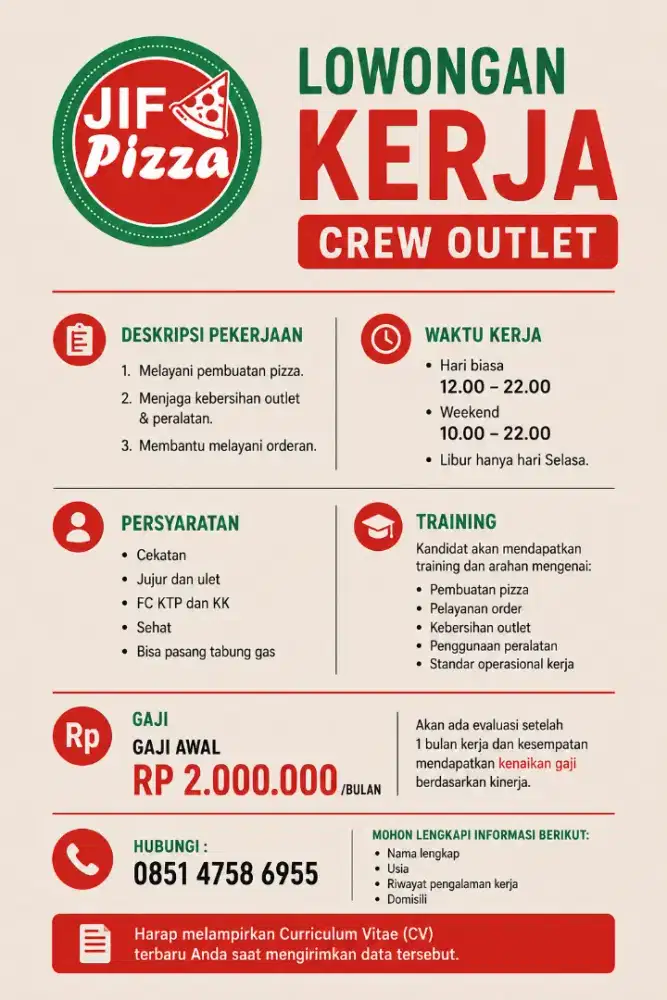 Loker crew outlet pizza