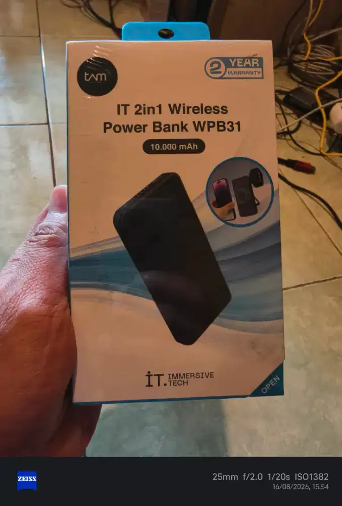 Powerbank wireless IT 2in1 WPB31