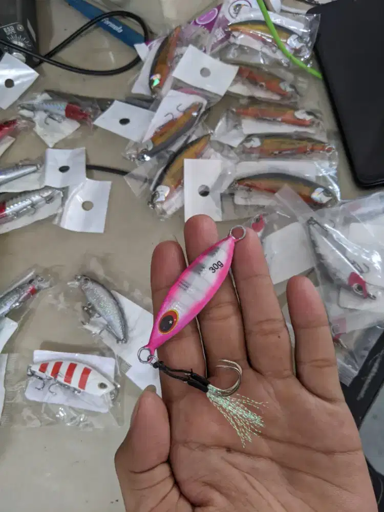 Jig Umpan pancing casting Metal Jig 30Gram