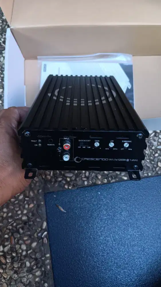 Monoblock audio mobil