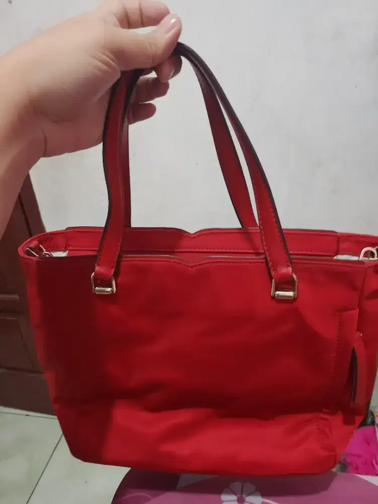Tas ks nylon red vvgc