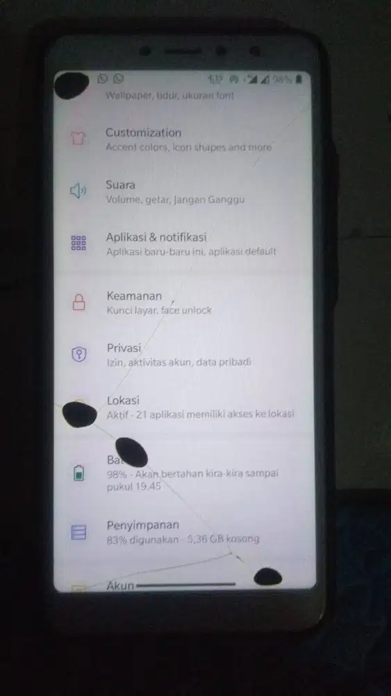 redmi s2 ram3/32