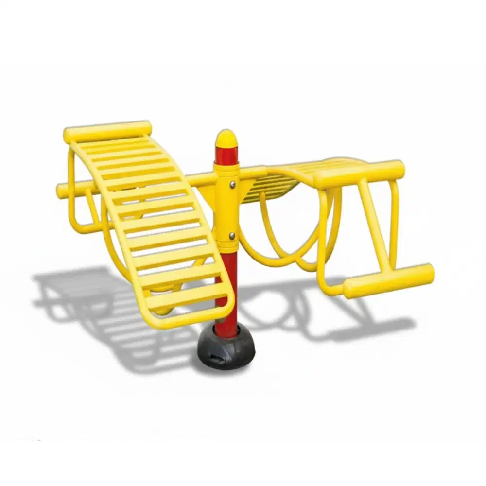 Jual Double Sit Up Alat Fitness Outdoor | Alat Fitness Taman & Outdoor