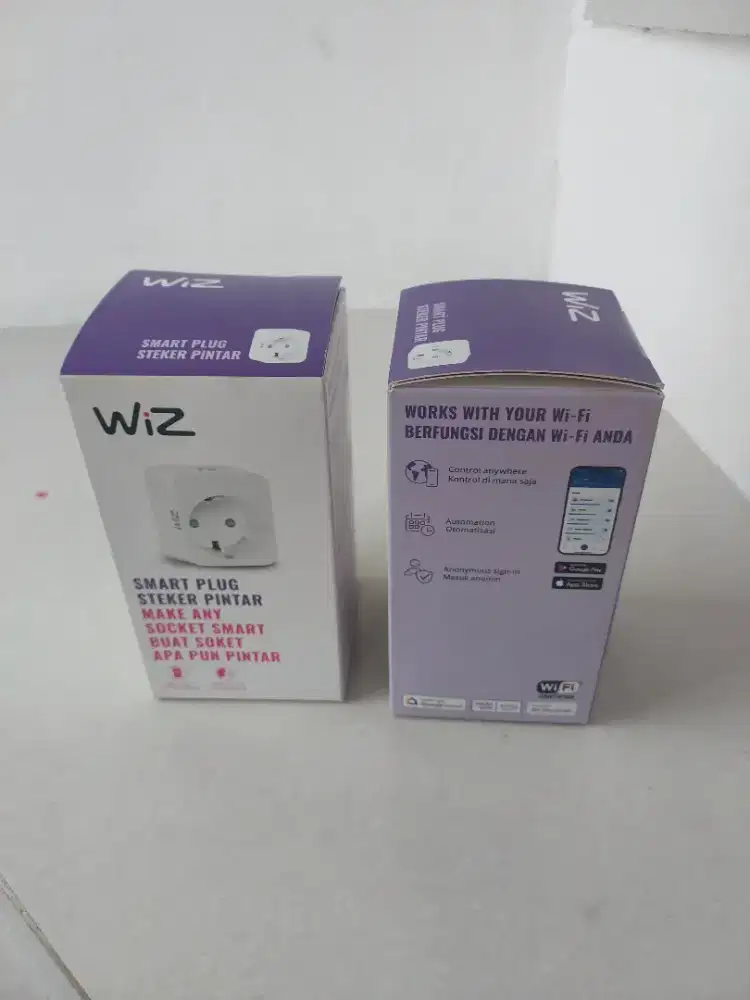WiZ Smart Plug WiFi Wireless Colokan Listrik Pintar