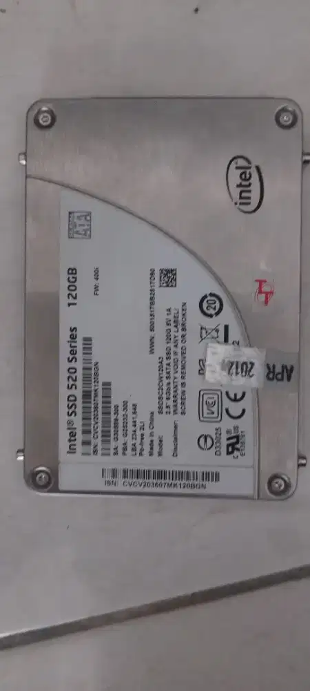 SSD Sata 120 gb