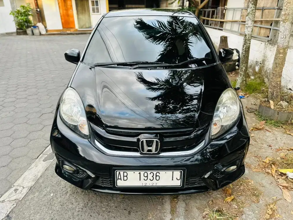 Brio E CVT Matic 2017 asli plat AB istimewa