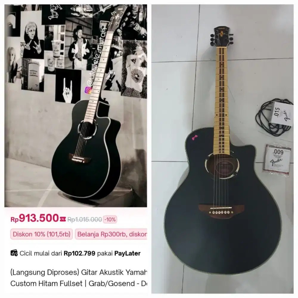 Dijual Gitar Yamaha APX 500II