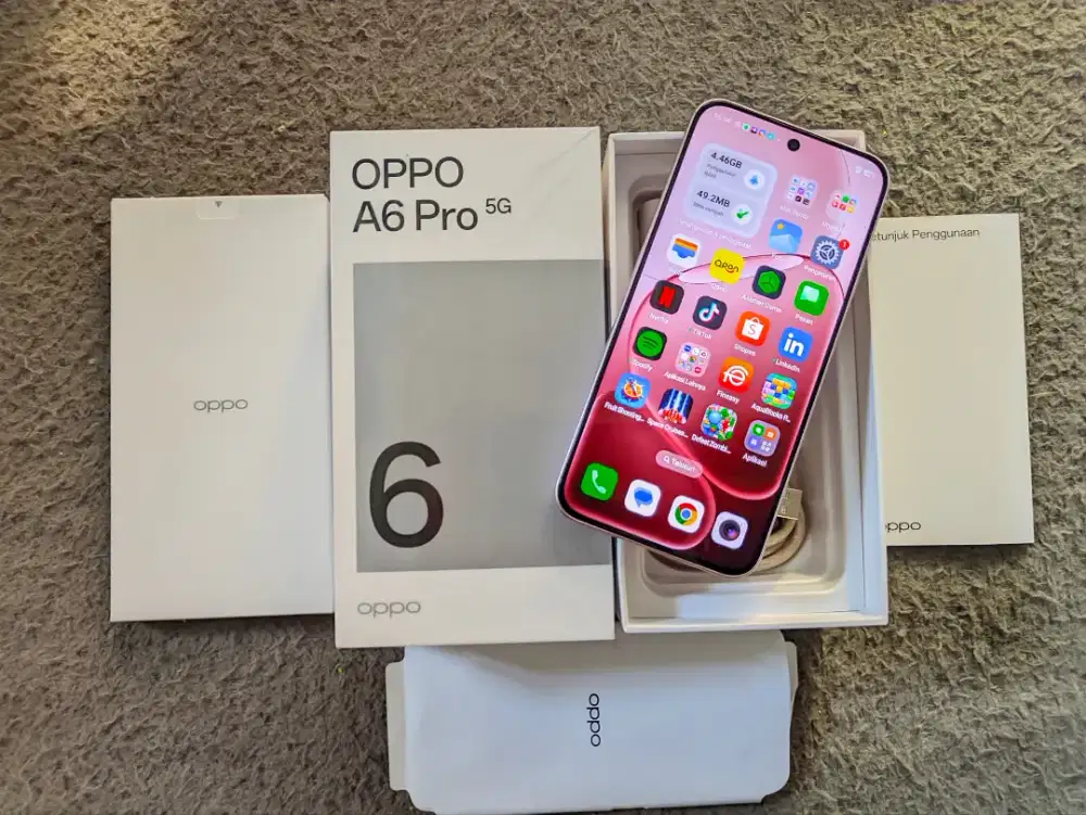 Oppo A6 Pro 5G Mulus 8/256gb