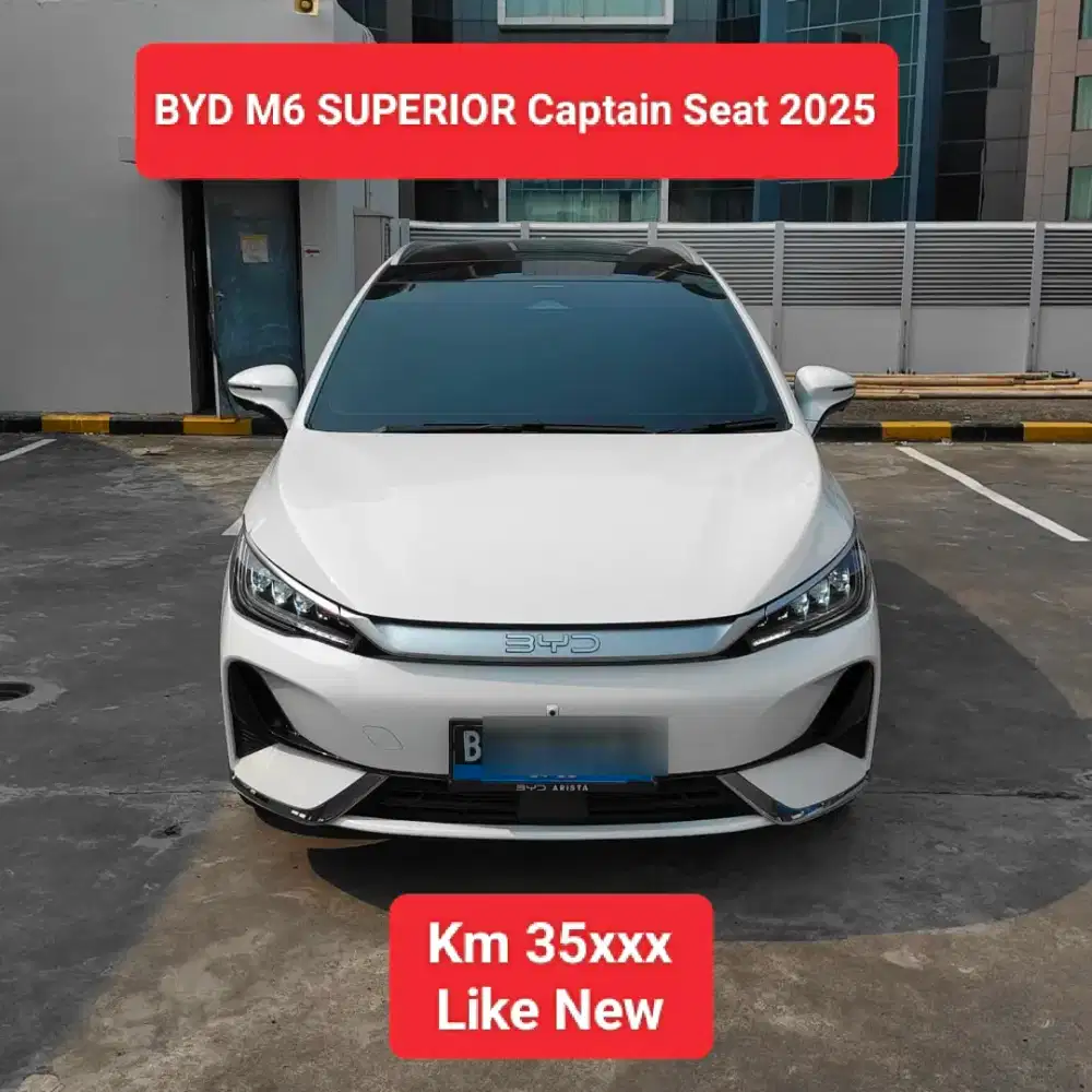 BYD M6 SUPERIOR Captain Seat 2025