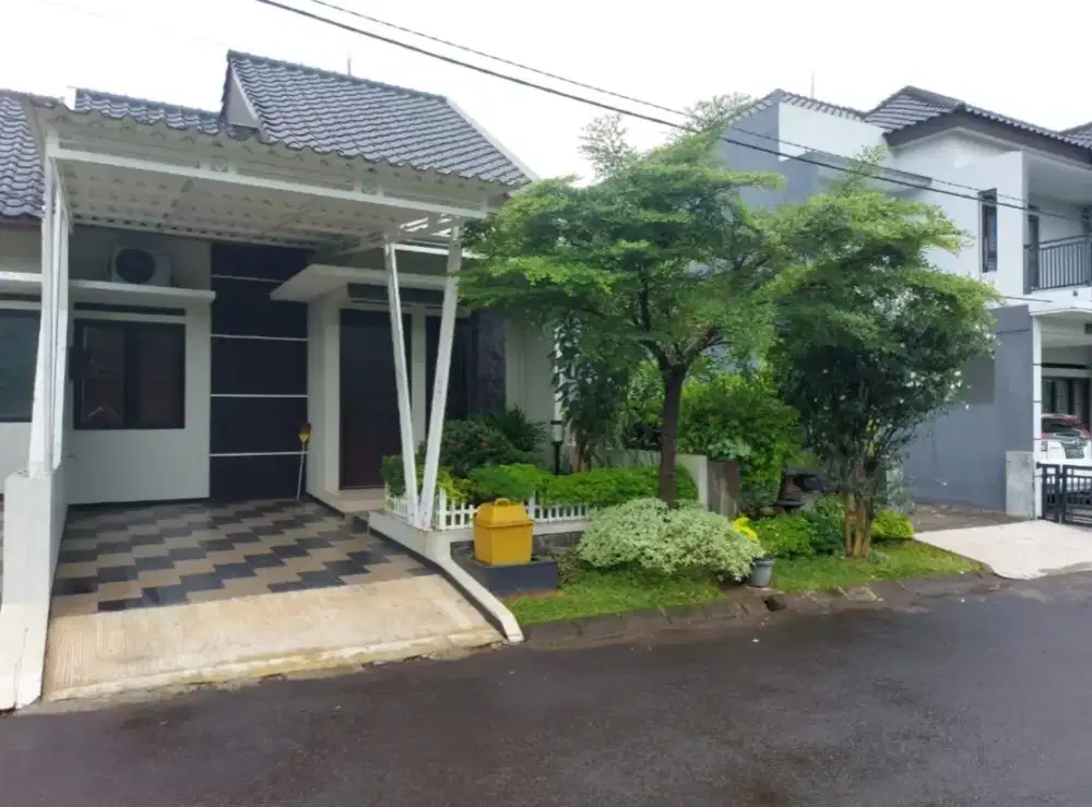 Jual rumah Nature Mutiara Sentul full furnished