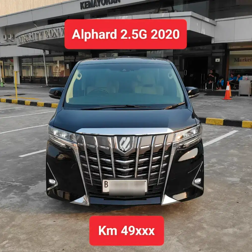 Toyota Alphard 2.5G 2020