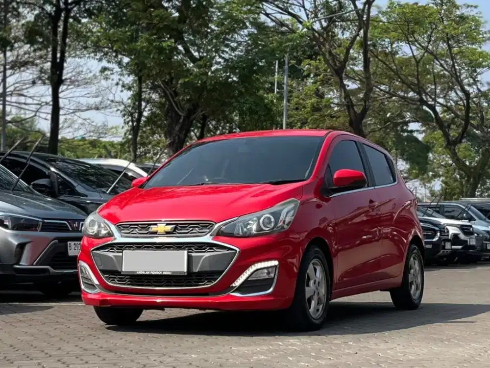 LOW KM 27RB SIAP PAKAI!! CHEVROLET SPARK 1.4 PREMIER AT MATIC 2019