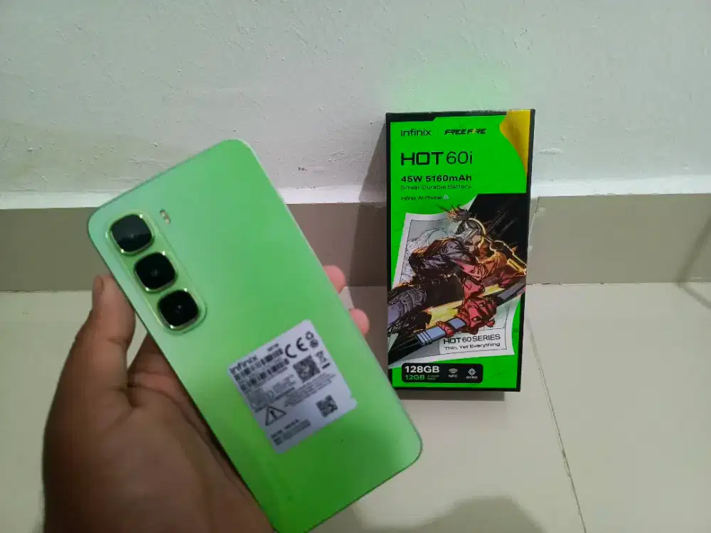 Infinix hot 60i 6+6/128 Fulset