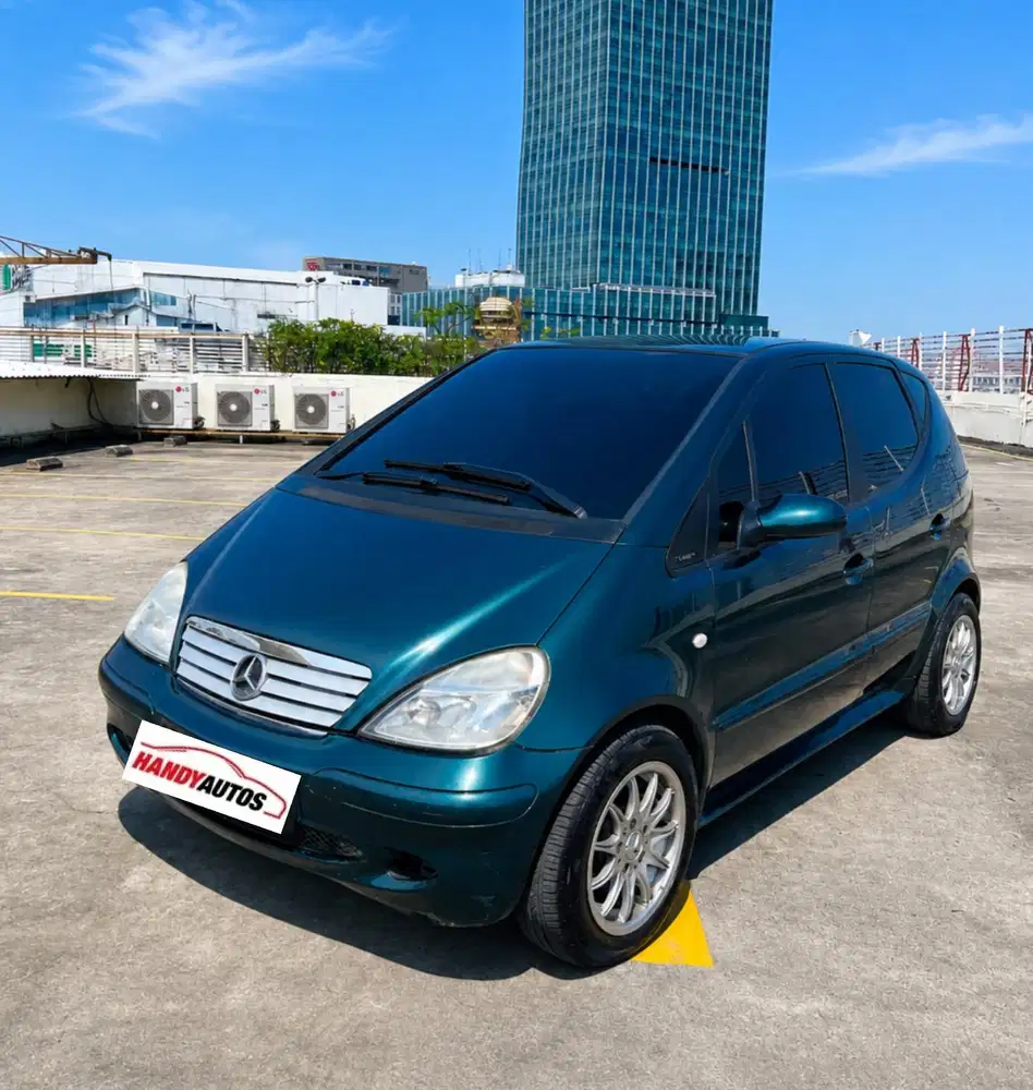 Mercedes Benz A140 2002 Manual Hijau Metalik