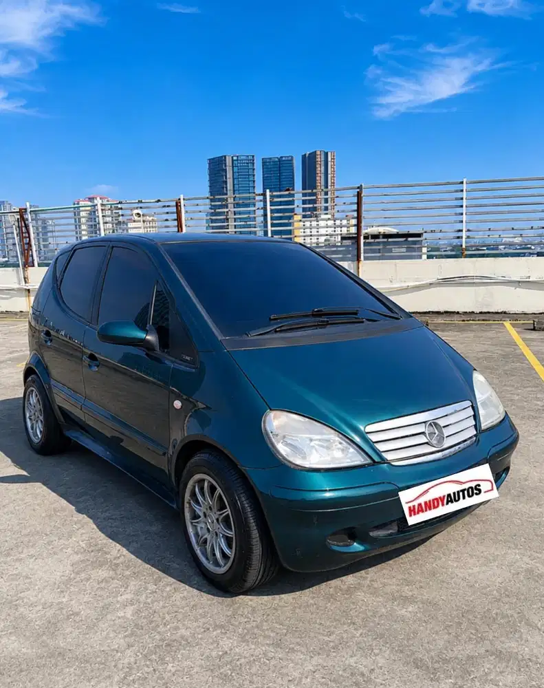 Mercedes Benz A140 Tahun 2002 Manual Hijau Metalik