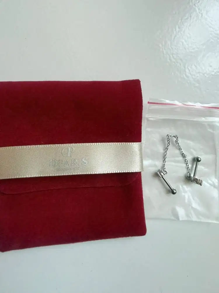 Anting rantai D'paris original silver