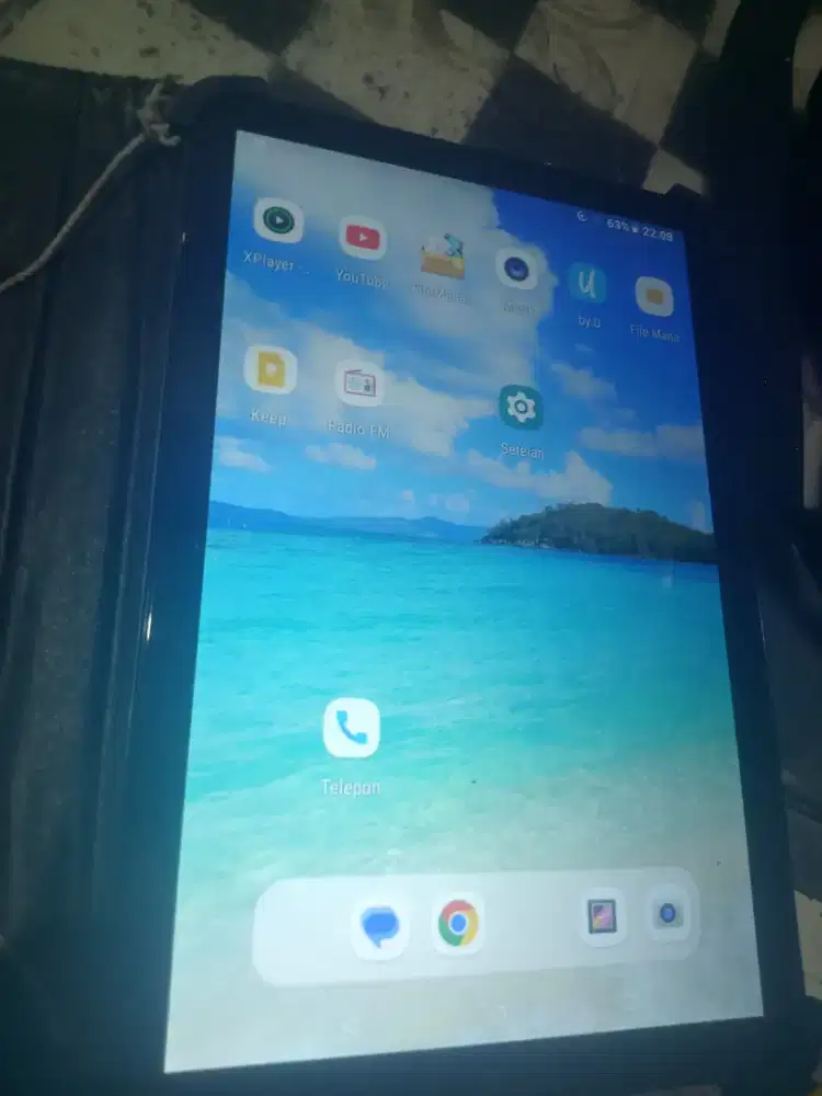 Dijual tablet h13pro minus kagak ada casannya maaf harga net