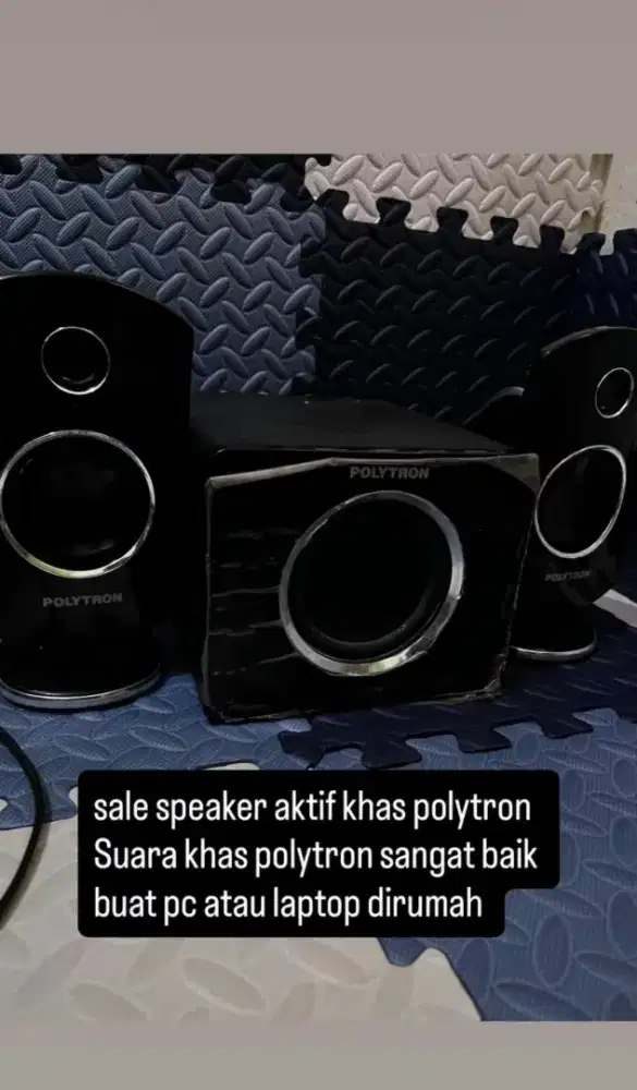 Speakers aktif Polytron