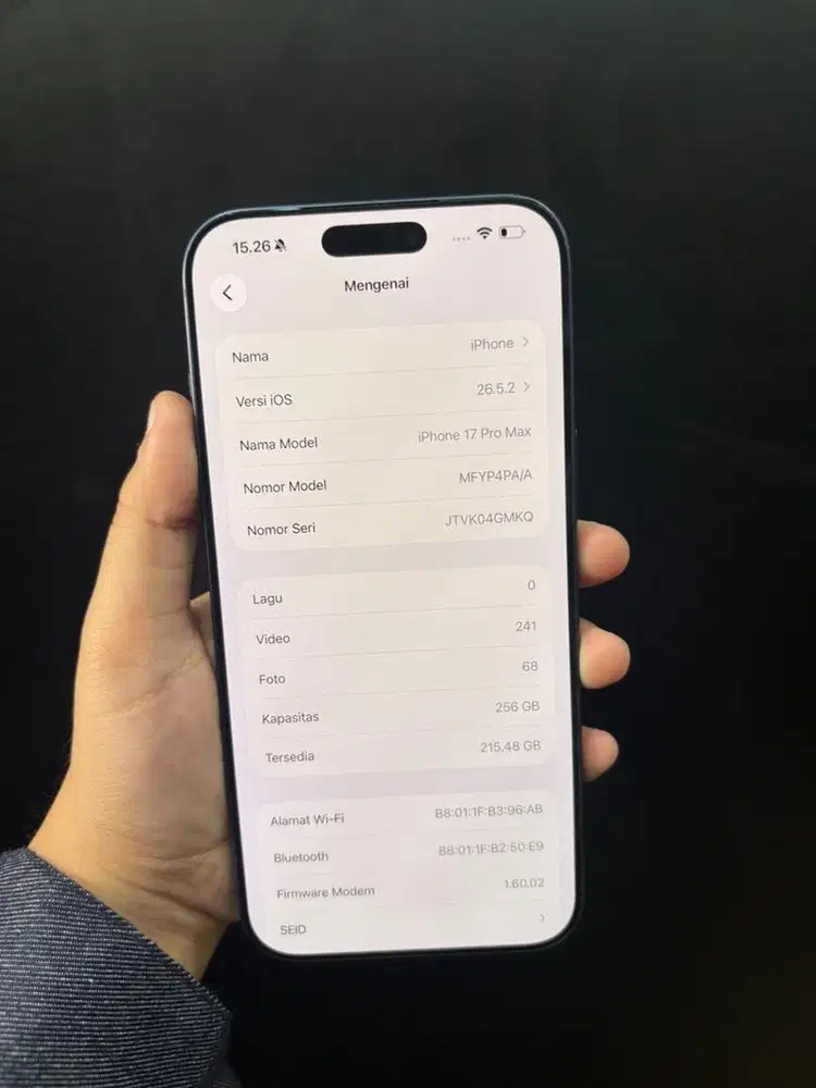iphone 17 Pro Max - 256Gb - iBox