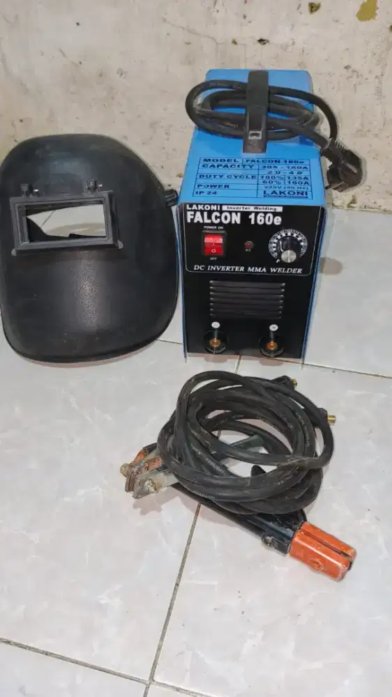 Mesin Las Lakoni 160 Amper lengkap