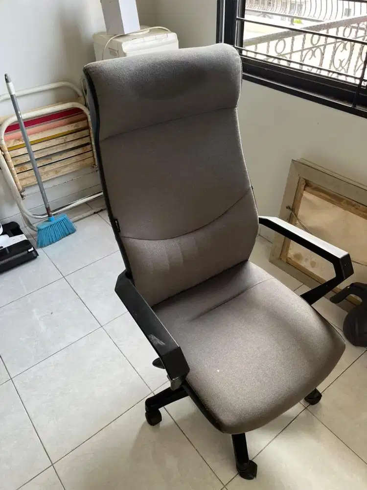 Kursi Kantor Ergotec 903 Fabric Abu Grey