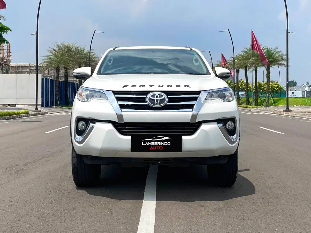 TOYOTA FORTUNER G 2.4 TURBO DIESEL AT 2016 SOLAR PUTIH LOW ODO