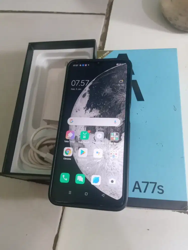 OPPO A77S Ram8/128GB Fullset