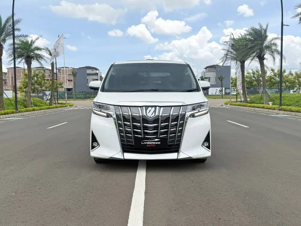 TOYOTA ALPHARD 2.5 G ATPM TSS 2021 PUTIH PILOT SEAT LOW ODO !! 2022