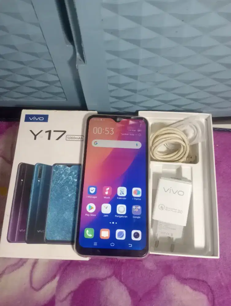 VIVO Y17 Ram.8/256Gb Lengkap+Mulus Nomines